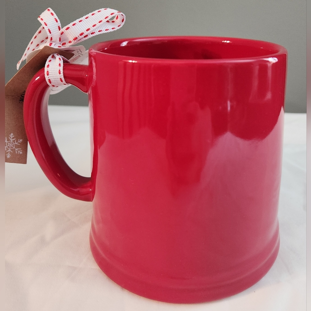 Rae Dunn Merry Christmas Large Holiday Mug 24 oz NEW - Picture 2 of 4